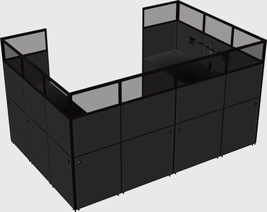 Cabine en u