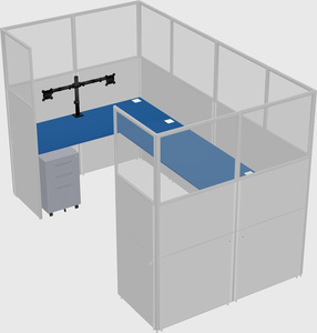 Cabine en u