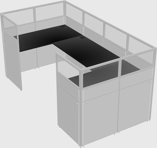 Cabine en u