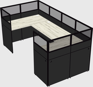 Cabine en u