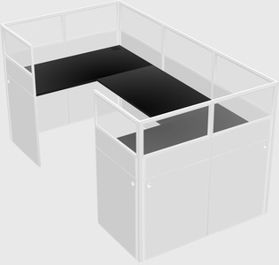 Cabine en u