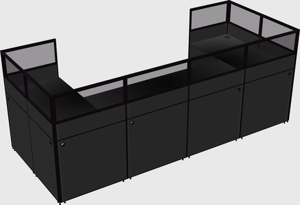 Cabine en u