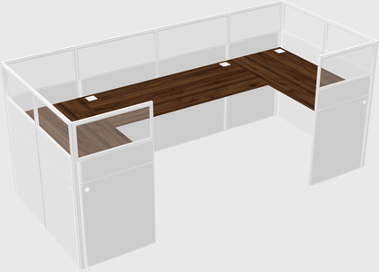Cabine en u