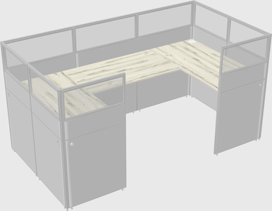 Cabine en u