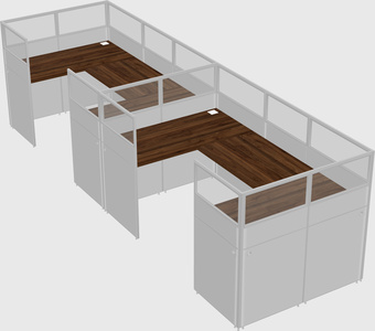 Cabine en u
