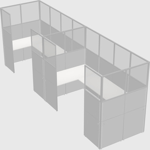Cabine en u