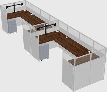 Cabine en u
