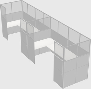 Cabine en u