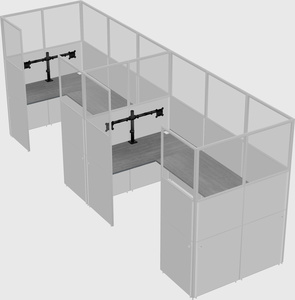 Cabine en u