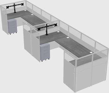 Cabine en u