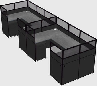 Cabine en u
