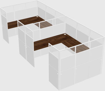 Cabine en u