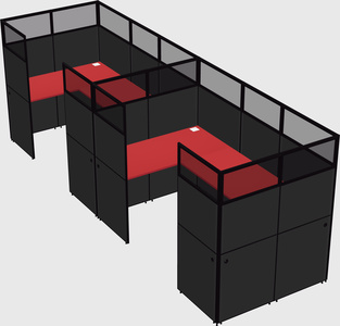 Cabine en u