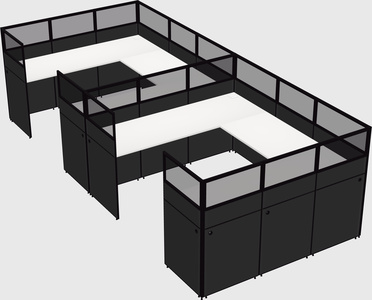 Cabine en u