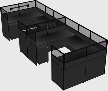 Cabine en u