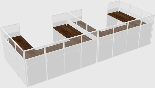 Cabine en u