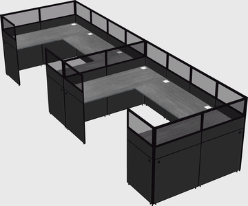 Cabine en u
