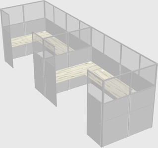 Cabine en u