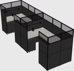 Cabine en u
