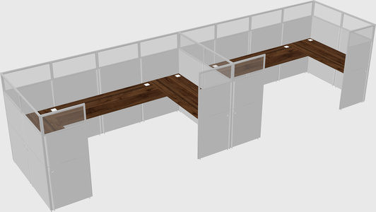 Cabine en u