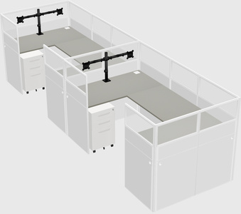 Cabine en u