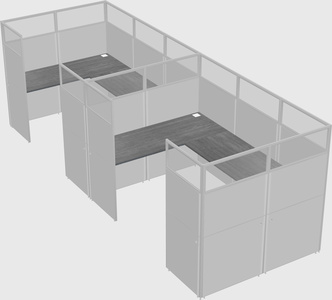 Cabine en u