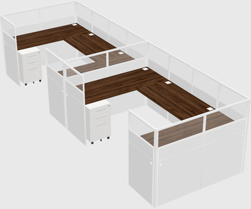 Cabine en u