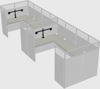Cabine en u