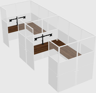 Cabine en u