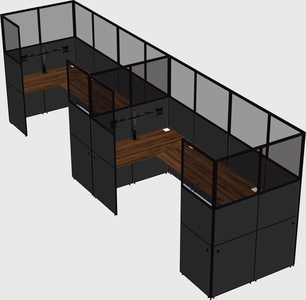 Cabine en u
