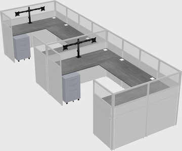 Cabine en u