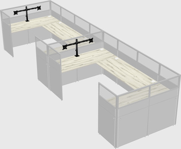 Cabine en u
