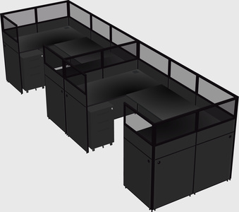 Cabine en u