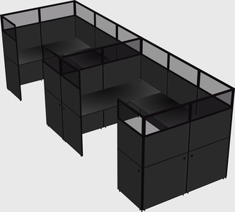 Cabine en u