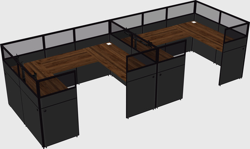 Cabine en u