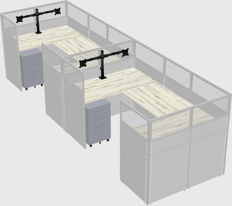 Cabine en u