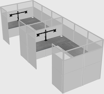 Cabine en u