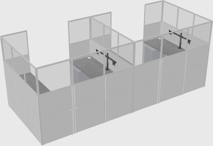 Cabine en u