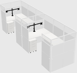 Cabine en u