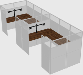 Cabine en u