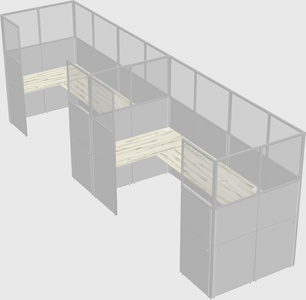 Cabine en u