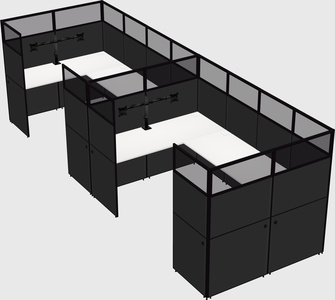 Cabine en u