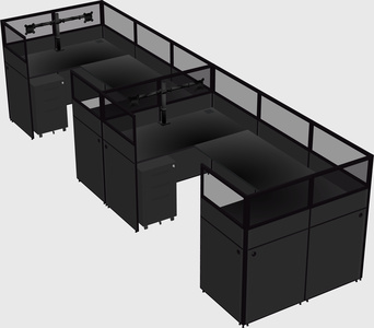 Cabine en u