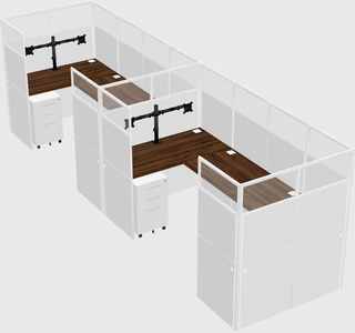Cabine en u