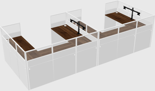 Cabine en u