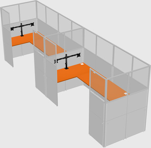 Cabine en u
