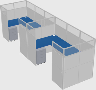 Cabine en u
