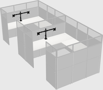 Cabine en u