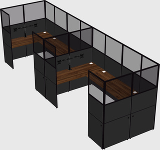 Cabine en u