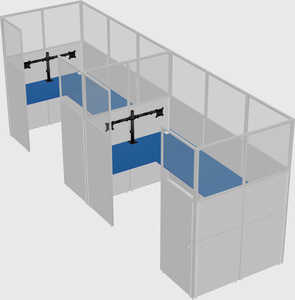 Cabine en u